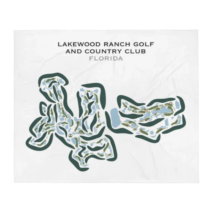 Lakewood Ranch Golf & Country Club, Florida - Printed Golf Courses