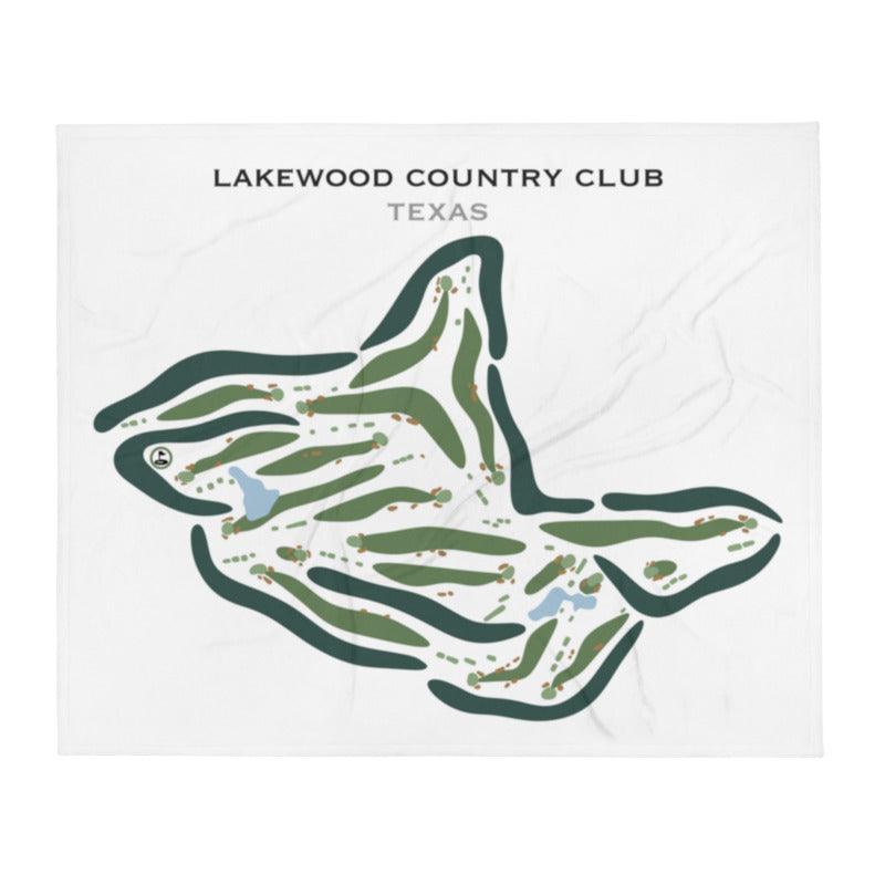 Lakewood Country Club, Texas - Printed Golf Courses - Golf Course Prints