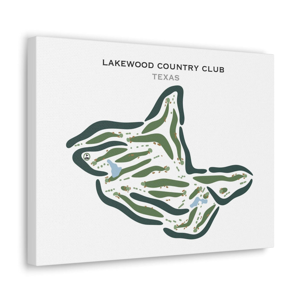 Lakewood Country Club, Texas - Printed Golf Courses - Golf Course Prints