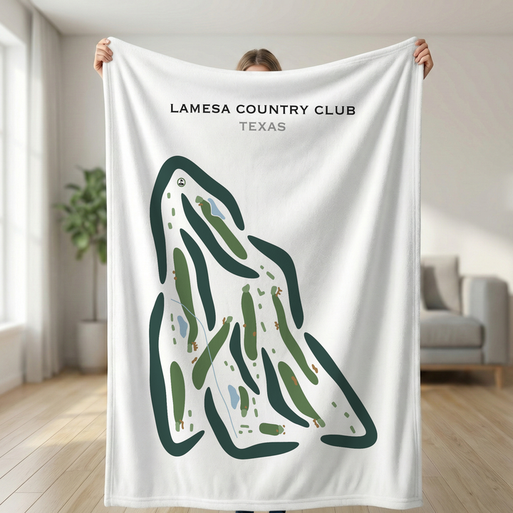 Lamesa Country Club, Texas - Printed Golf Courses