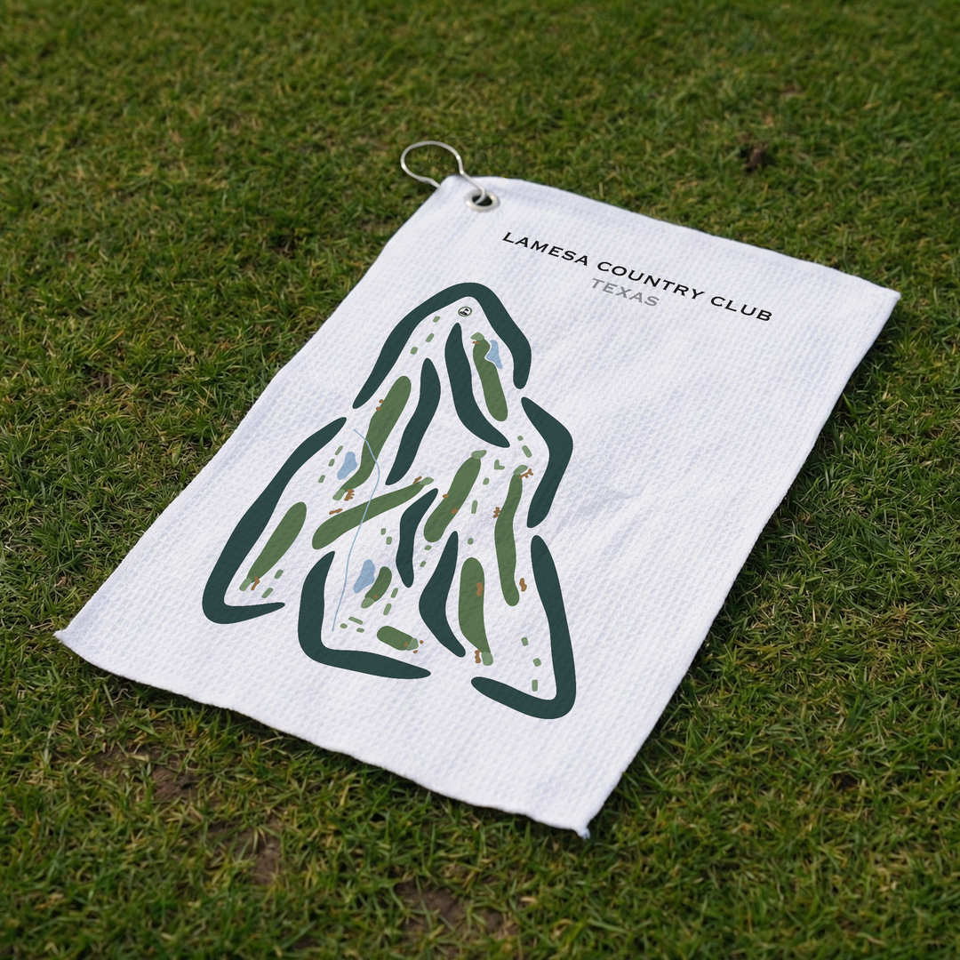 Lamesa Country Club, Texas - Printed Golf Courses