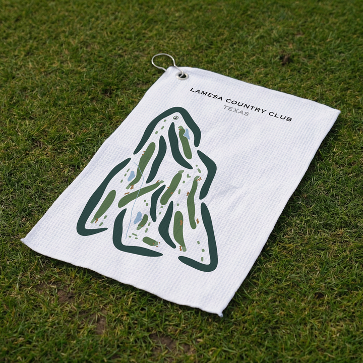 Lamesa Country Club, Texas - Printed Golf Courses