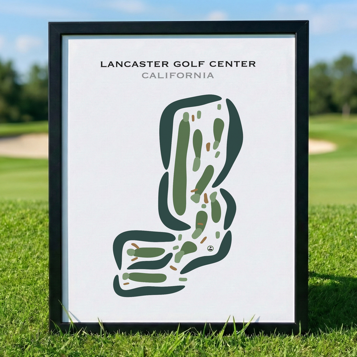 Lancaster Golf Center, California - Printed Golf Courses