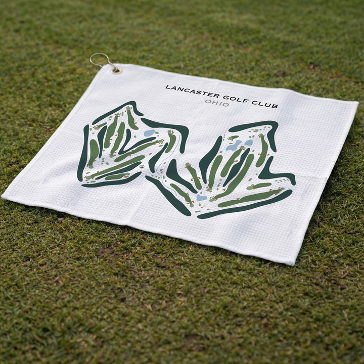 Lancaster Golf Club, Ohio - Printed Golf Course