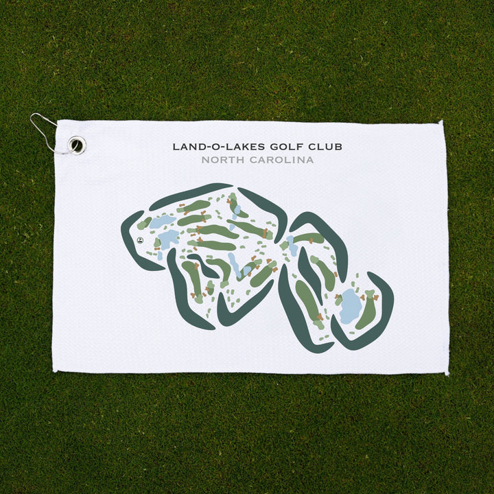 Land-O-Lakes Golf Club, North Carolina - Printed Golf Courses
