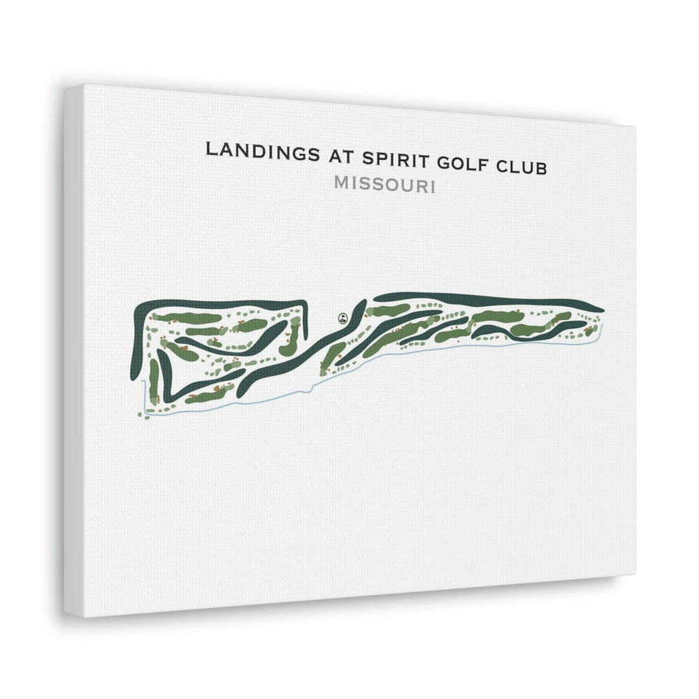 Landings At Spirit Golf Club, Missouri - Printed Golf Courses - Golf Course Prints