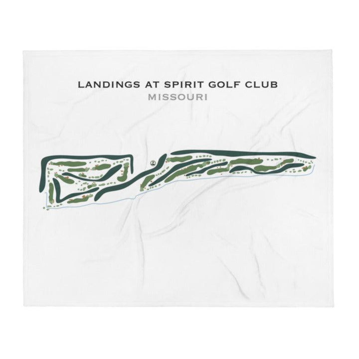 Landings At Spirit Golf Club, Missouri - Printed Golf Courses - Golf Course Prints