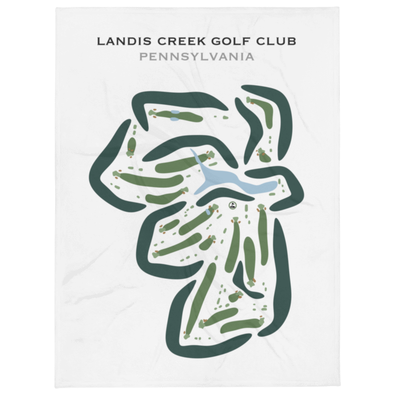 Landis Creek Golf Club, Pennsylvania - Printed Golf Courses
