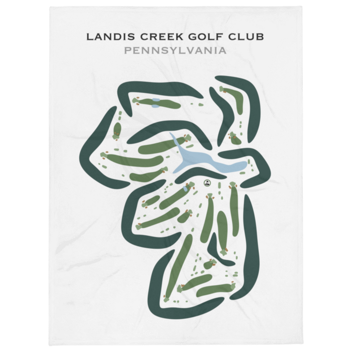 Landis Creek Golf Club, Pennsylvania - Printed Golf Courses