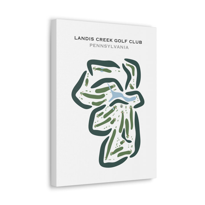 Landis Creek Golf Club, Pennsylvania - Printed Golf Courses