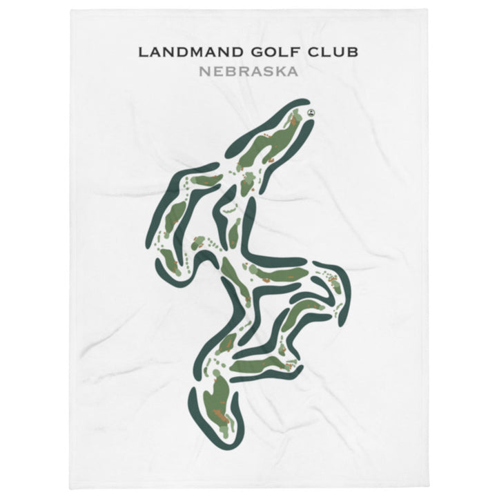 Landmand Golf Club, Nebraska - Printed Golf Courses