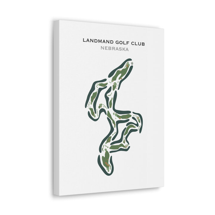 Landmand Golf Club, Nebraska - Printed Golf Courses