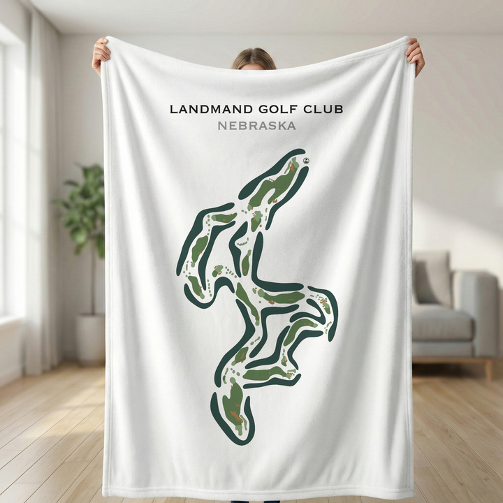 Landmand Golf Club, Nebraska - Printed Golf Courses