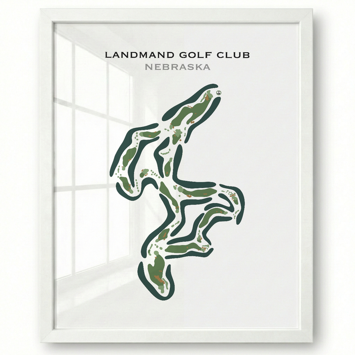 Landmand Golf Club, Nebraska - Printed Golf Courses