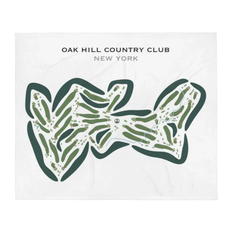 Oak Hill Country Club, Rochester, New York - Printed Golf Courses