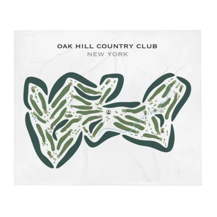 Oak Hill Country Club, Rochester, New York - Printed Golf Courses