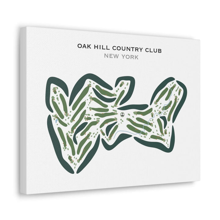 Oak Hill Country Club, Rochester, New York - Printed Golf Courses