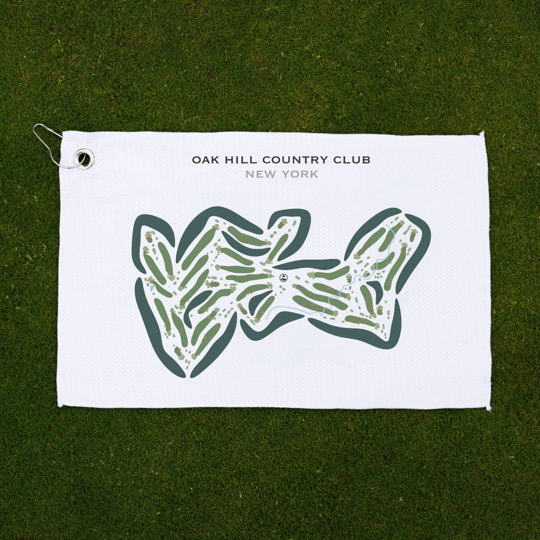 Oak Hill Country Club, Rochester, New York - Printed Golf Courses