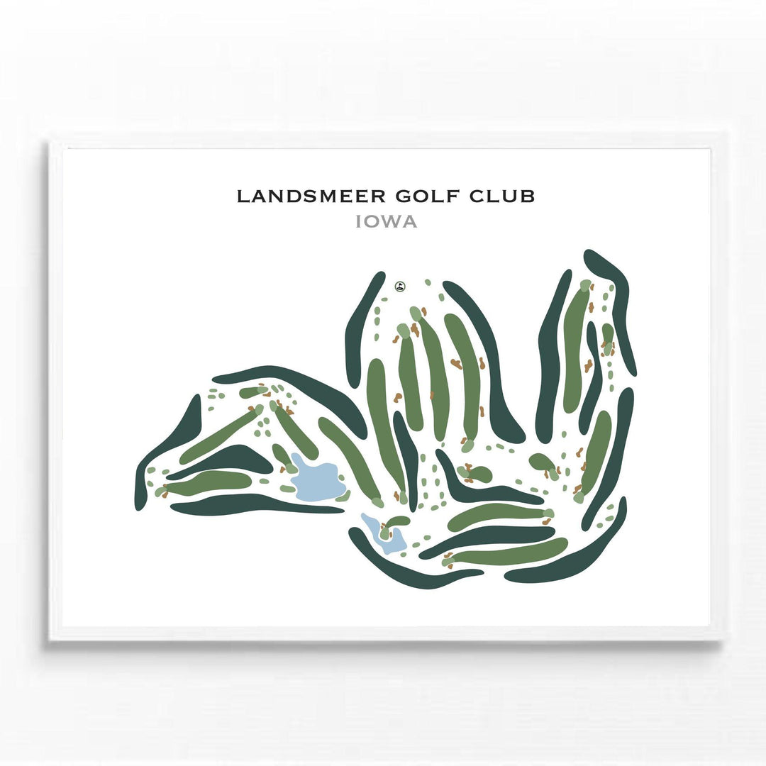 Landsmeer Golf Club, Iowa - Golf Course Prints