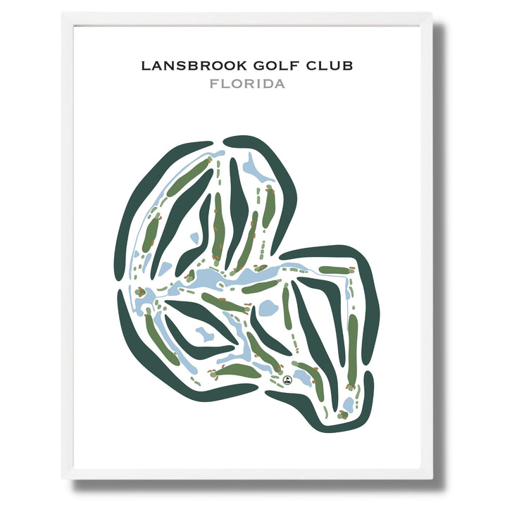 Lansbrook Golf Club, Florida - Printed Golf Courses