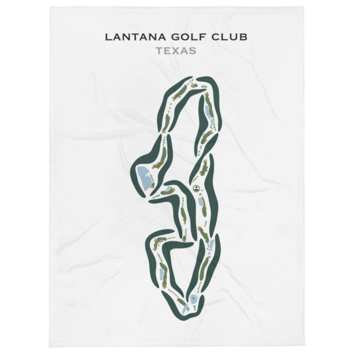 Lantana Golf Club, Texas - Printed Golf Courses