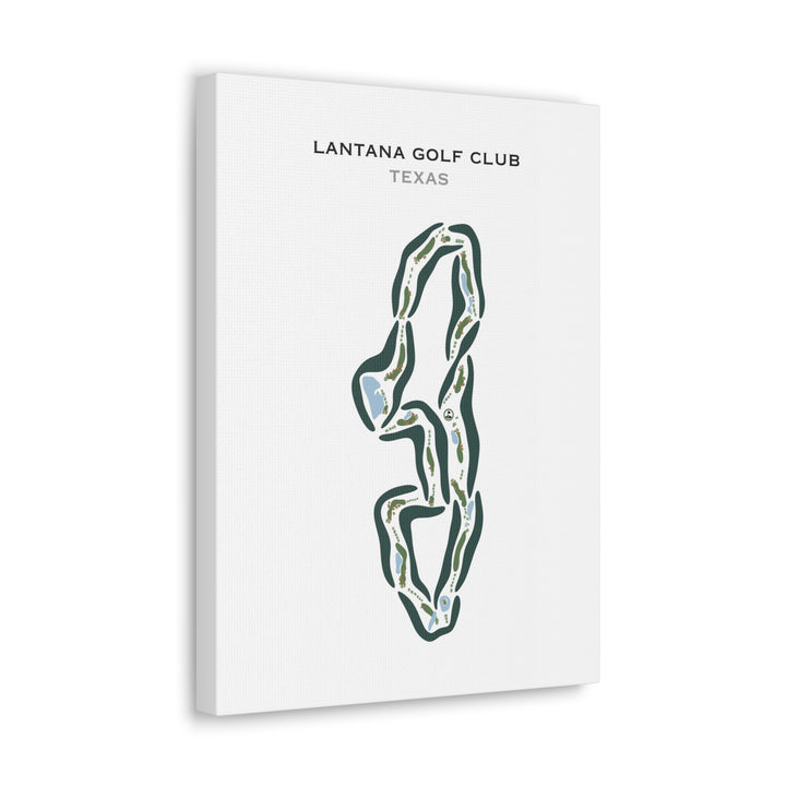 Lantana Golf Club, Texas - Printed Golf Courses