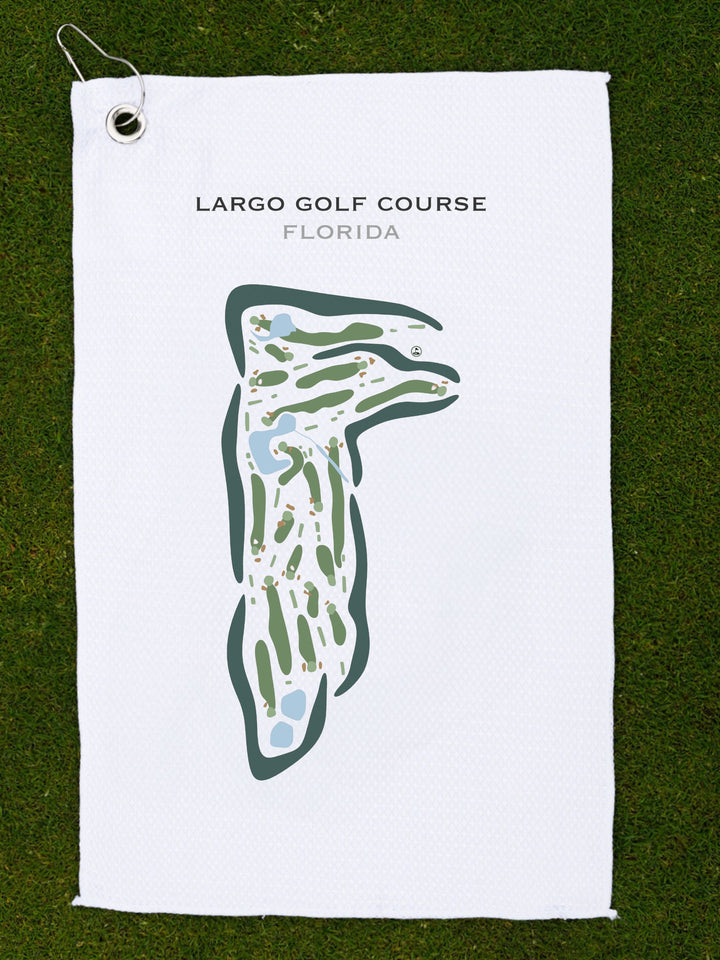 Largo Golf Course, Florida - Printed Golf Courses