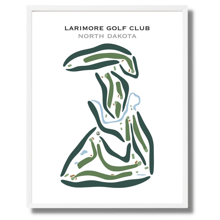 Larimore Golf Club, North Dakota - Printed Golf Courses