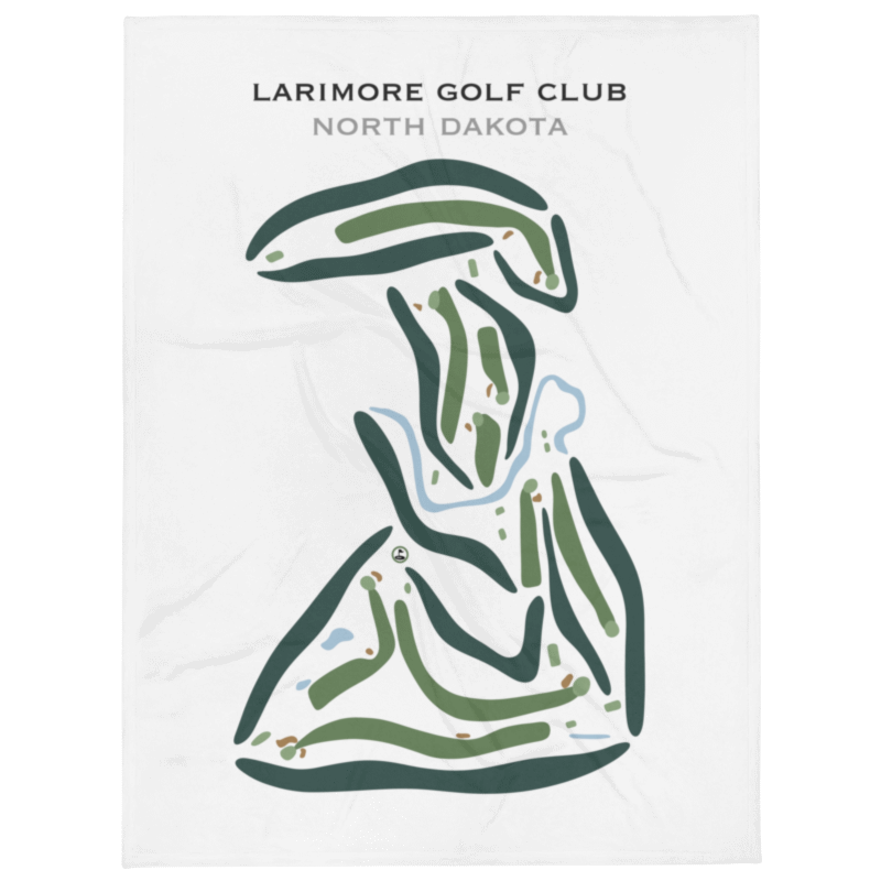 Larimore Golf Club, North Dakota - Printed Golf Courses