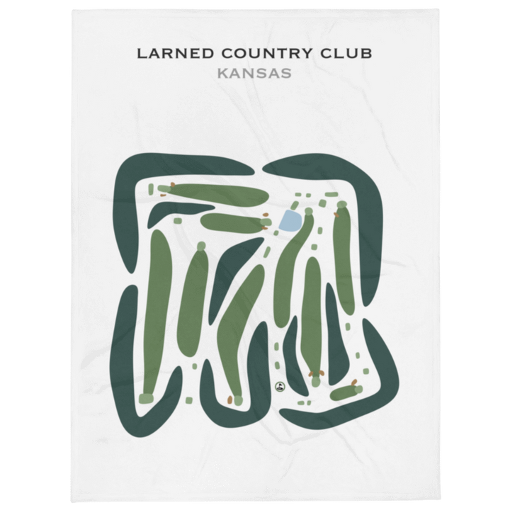Larned Country Club, Kansas - Printed Golf Courses