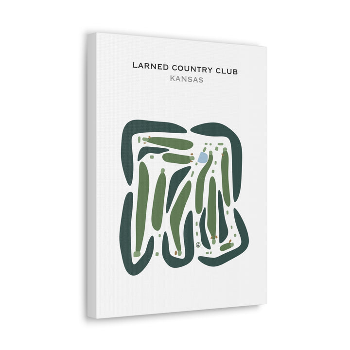 Larned Country Club, Kansas - Printed Golf Courses