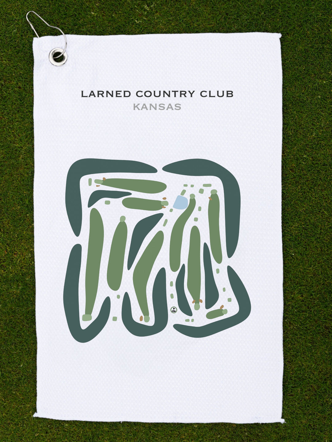 Larned Country Club, Kansas - Printed Golf Courses