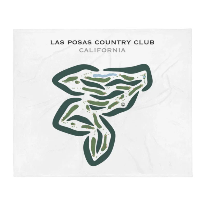 Las Posas Country Club, California - Printed Golf Courses