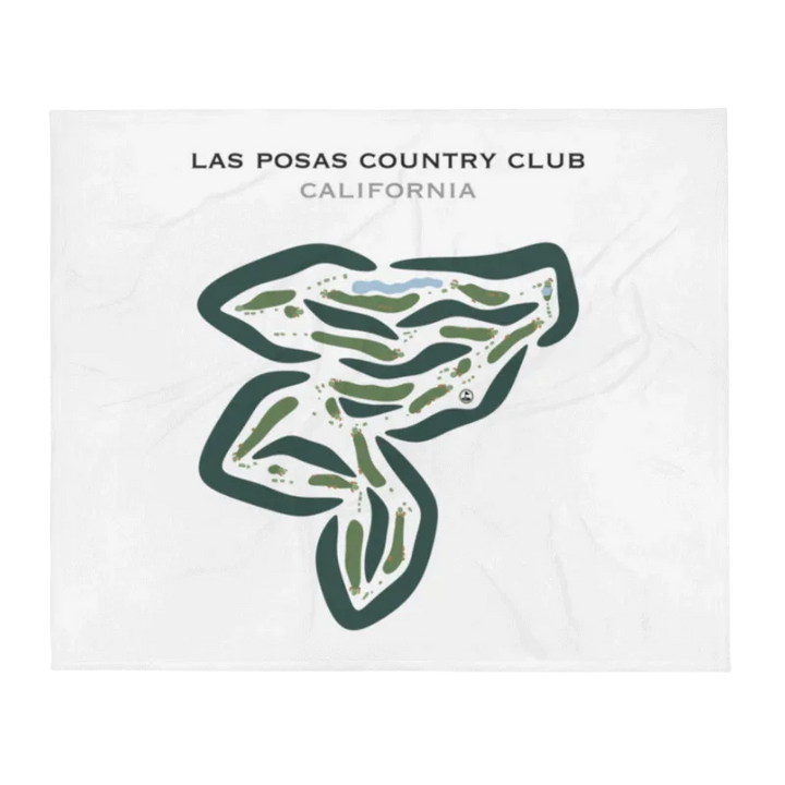 Las Posas Country Club, California - Printed Golf Courses