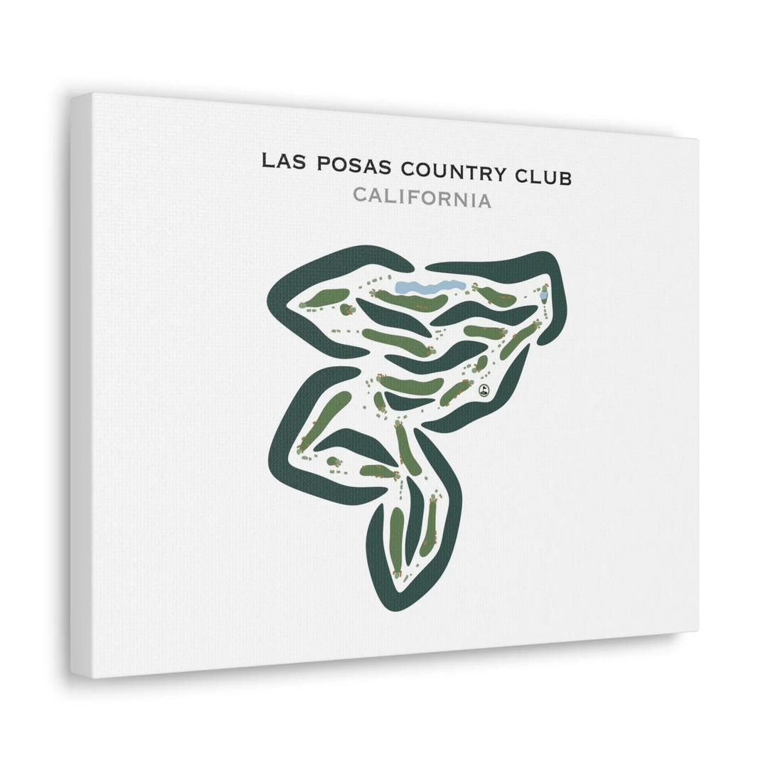 Las Posas Country Club, California - Printed Golf Courses