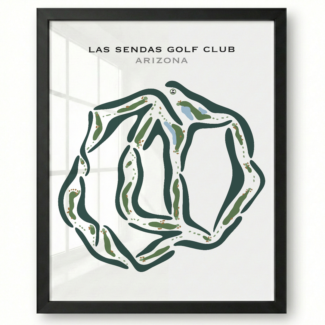 Las Sendas Golf Club, Arizona - Printed Golf Courses
