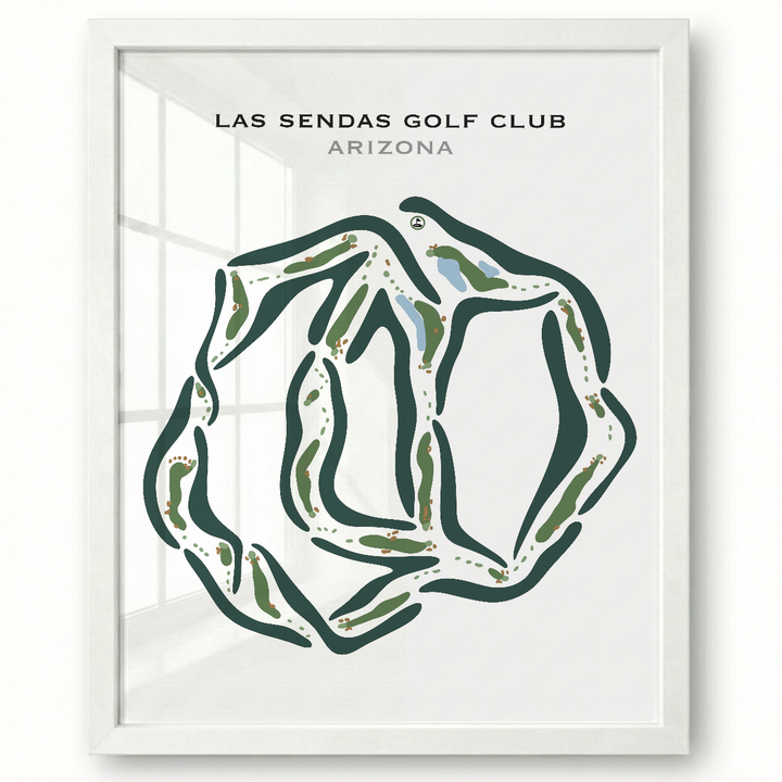 Las Sendas Golf Club, Arizona - Printed Golf Courses