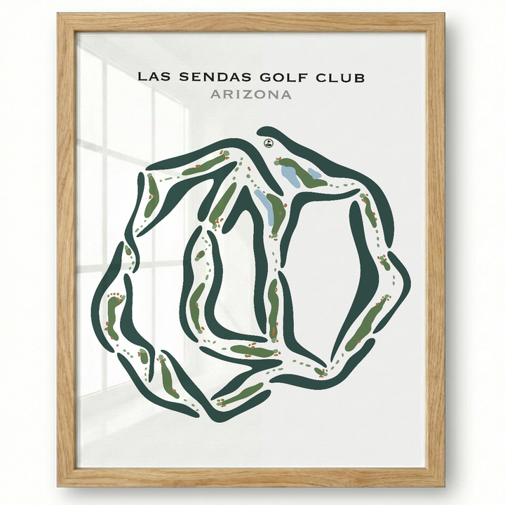 Las Sendas Golf Club, Arizona - Printed Golf Courses