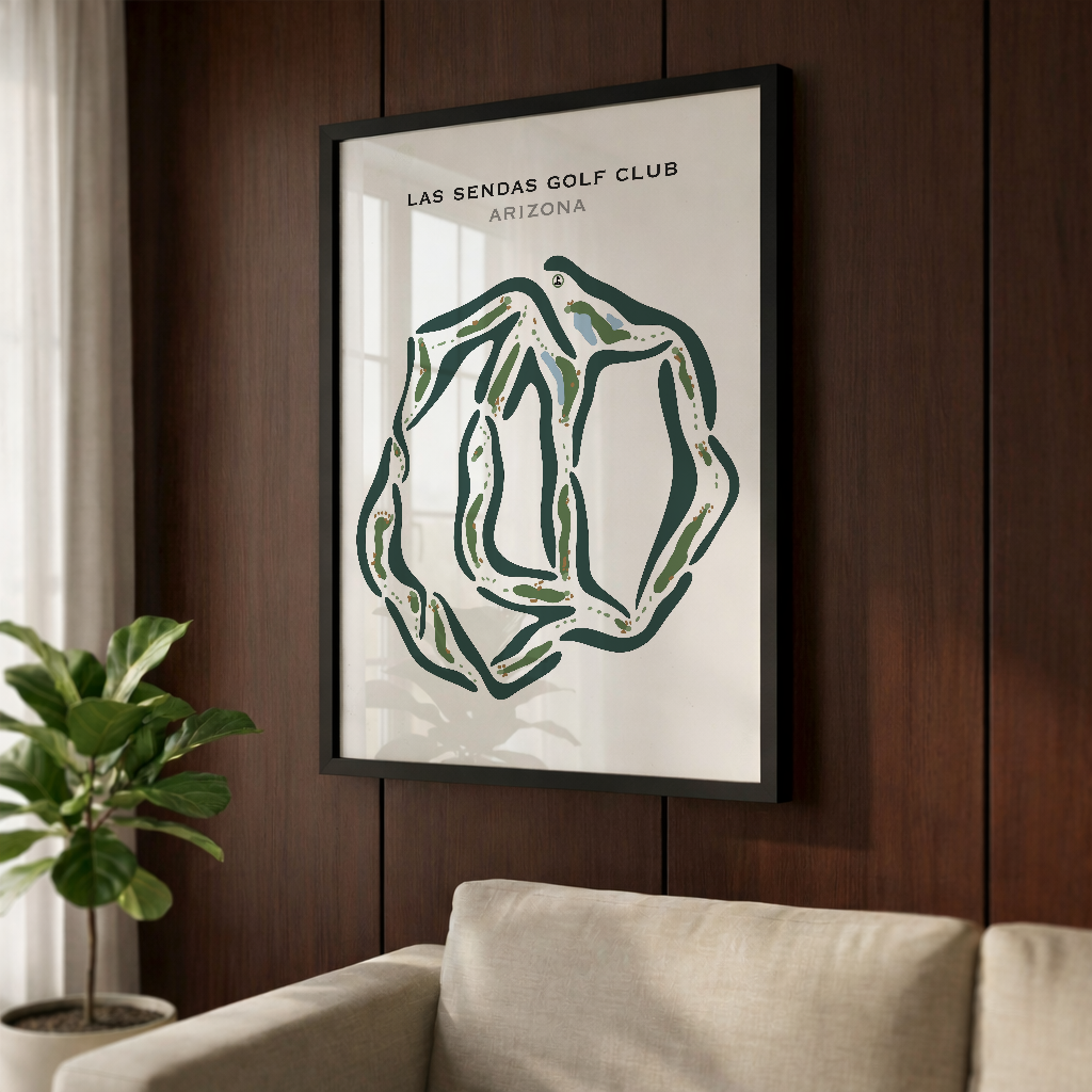 Las Sendas Golf Club, Arizona - Printed Golf Courses