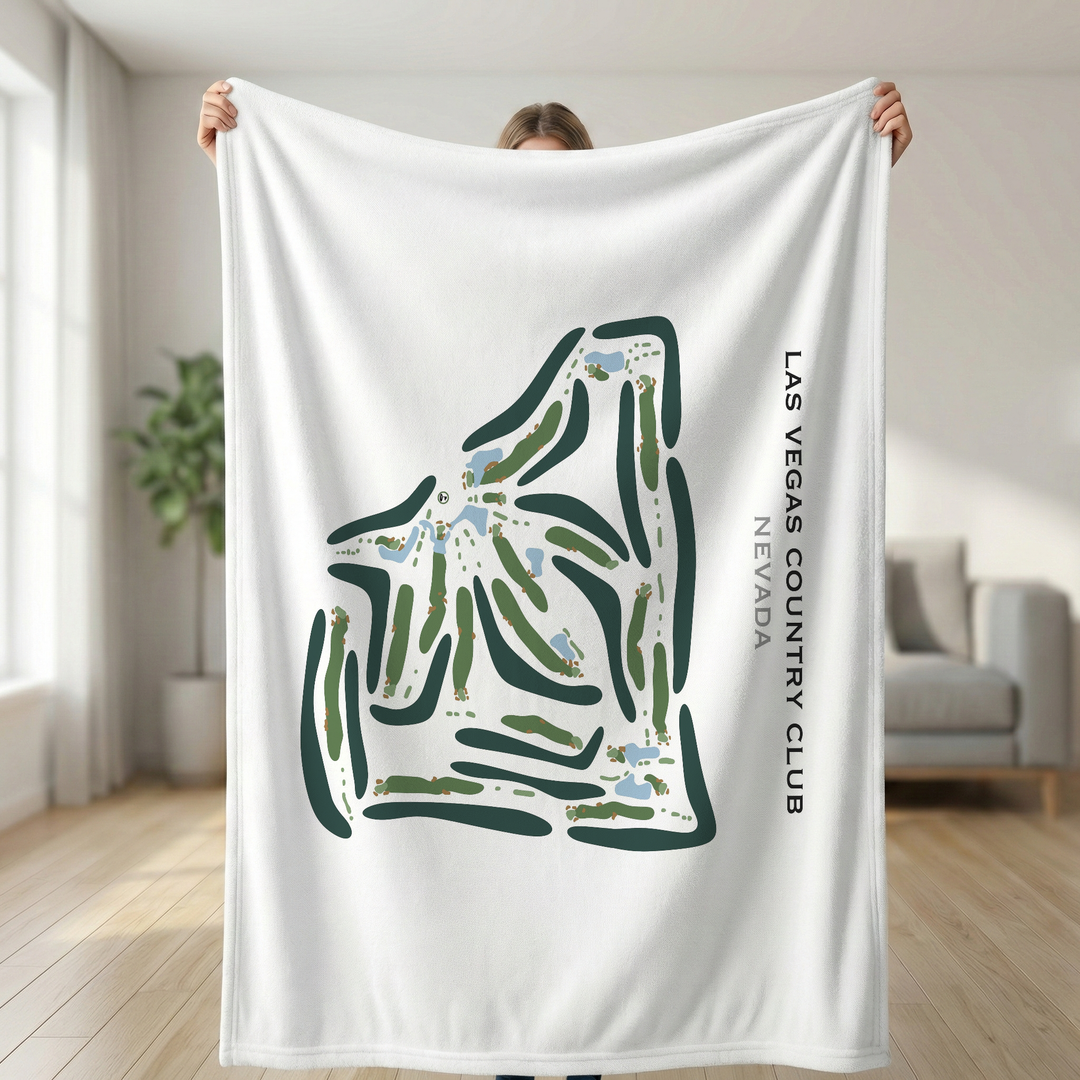 Las Vegas Country Club, Nevada - Printed Golf Courses