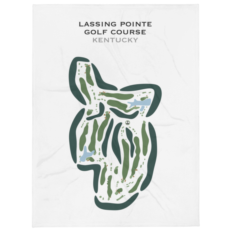 Lassing Pointe Golf Course, Kentucky - Printed Golf Courses