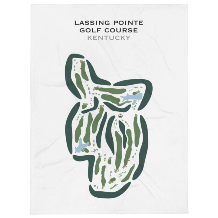 Lassing Pointe Golf Course, Kentucky - Printed Golf Courses