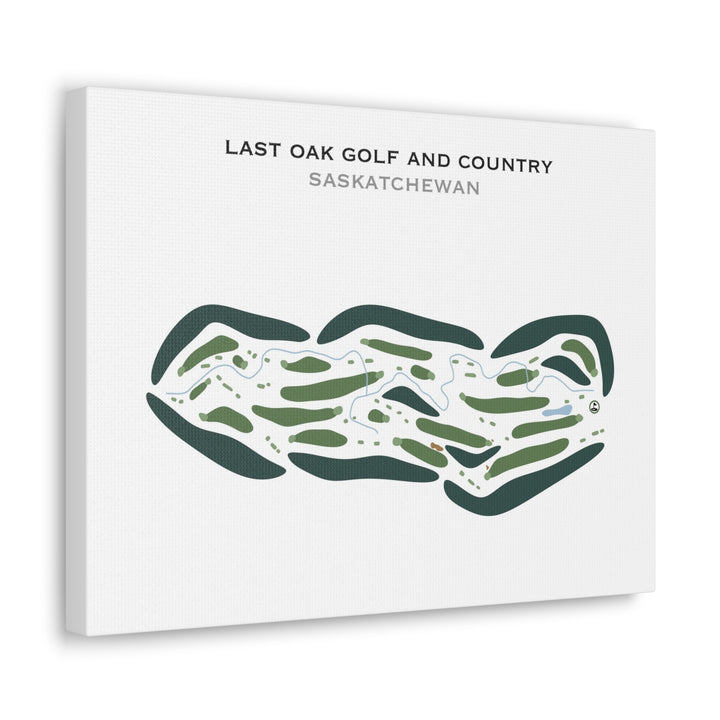 Last Oak Golf and Country Club, Saskatchewan - Printed Golf Courses