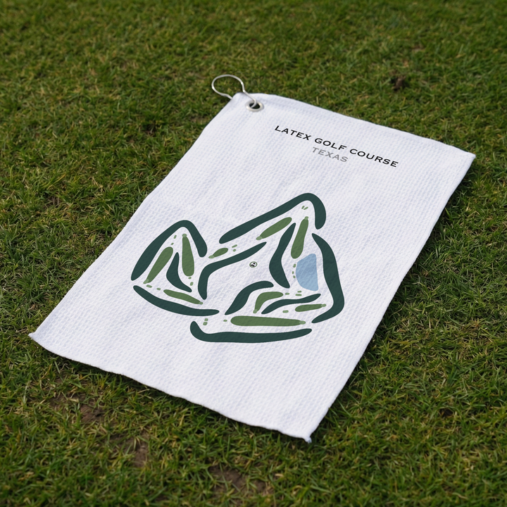 Latex Golf Course, Texas - Printed Golf Courses