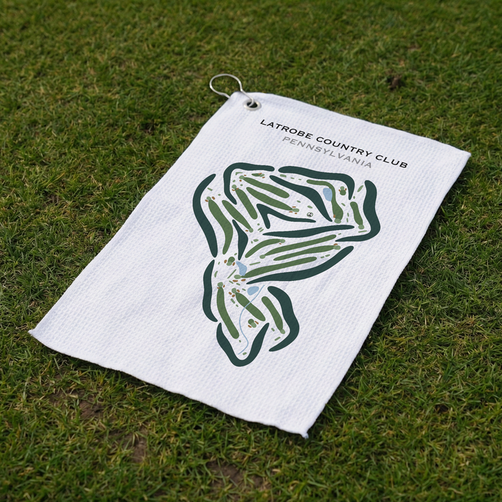 Latrobe Country Club, Pennsylvania - Printed Golf Courses