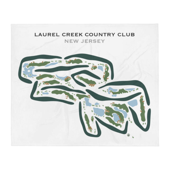 Laurel Creek Country Club, New Jersey - Printed Golf Courses