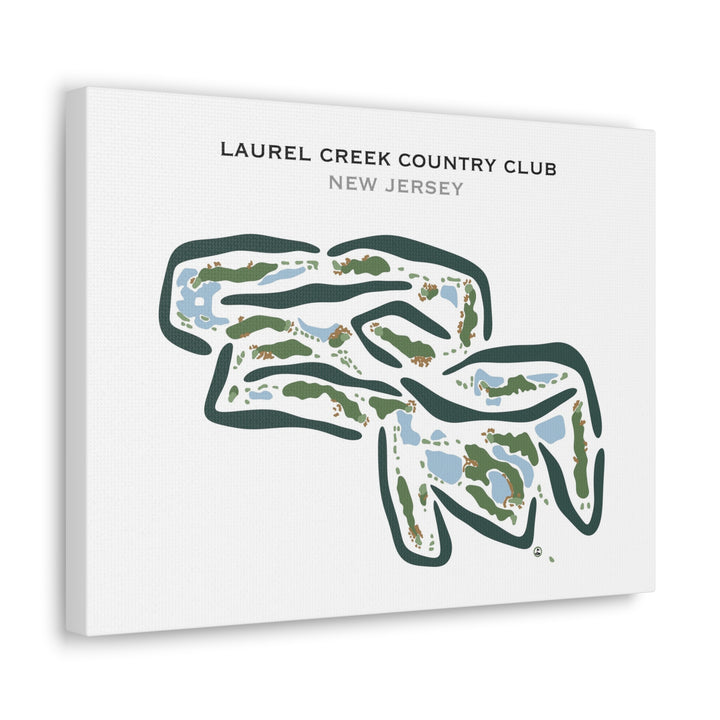 Laurel Creek Country Club, New Jersey - Printed Golf Courses