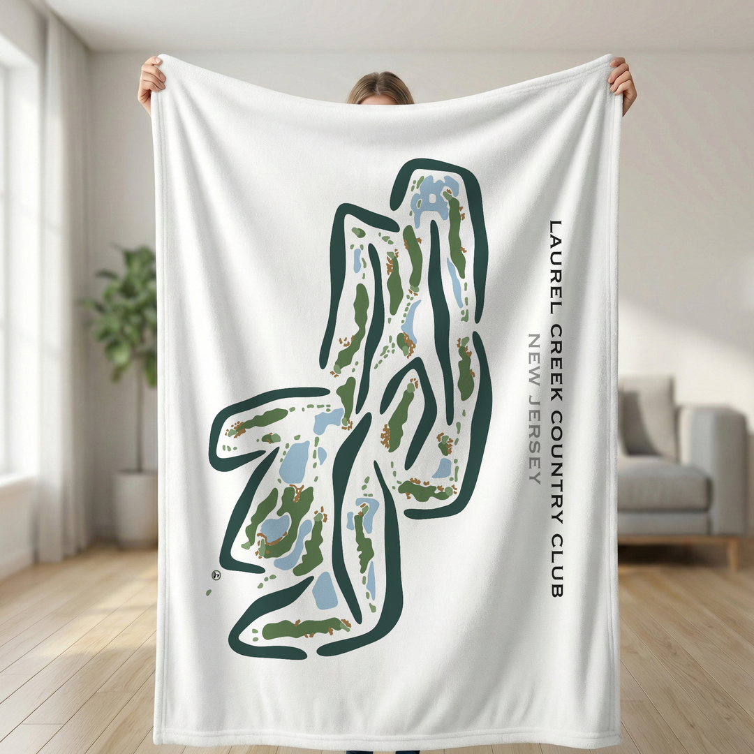 Laurel Creek Country Club, New Jersey - Printed Golf Courses