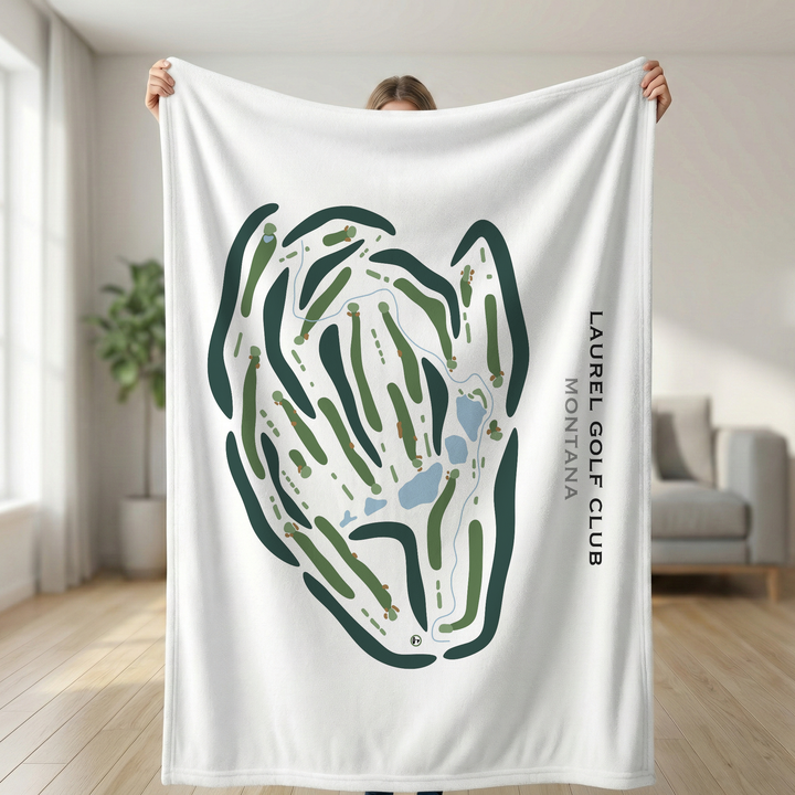 Laurel Golf Club, Montana - Printed Golf Courses