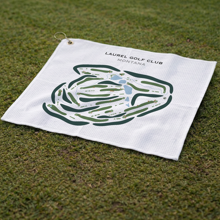 Laurel Golf Club, Montana - Printed Golf Courses